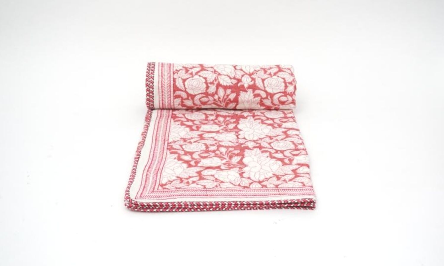 Dohar (lightweight cotton quilt) styled view from Myyra Jaipur