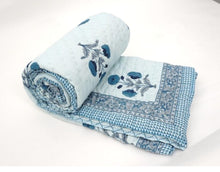 Load image into Gallery viewer, Quilt Hand Block Printed Cotton