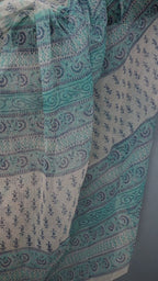 Saree Hand Block Printed Cotton