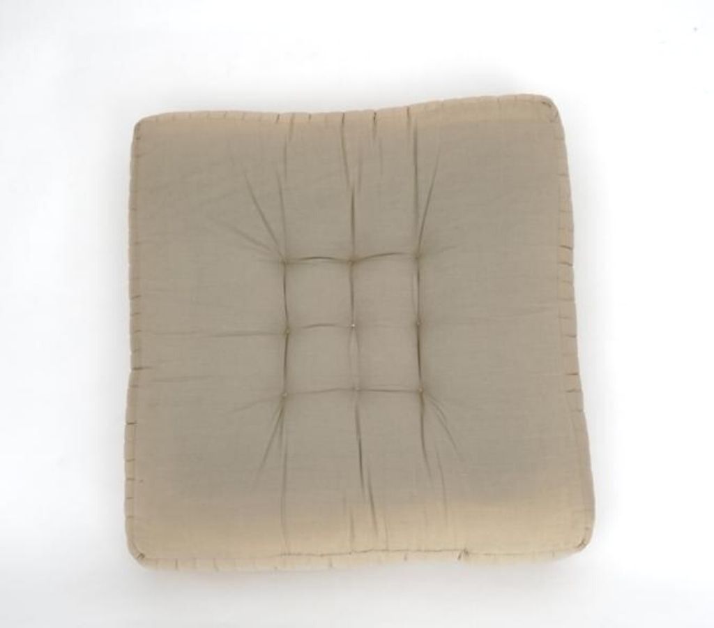 Floor cushion styled view from Myyra Jaipur