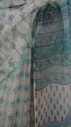 Saree Hand Block Printed Cotton