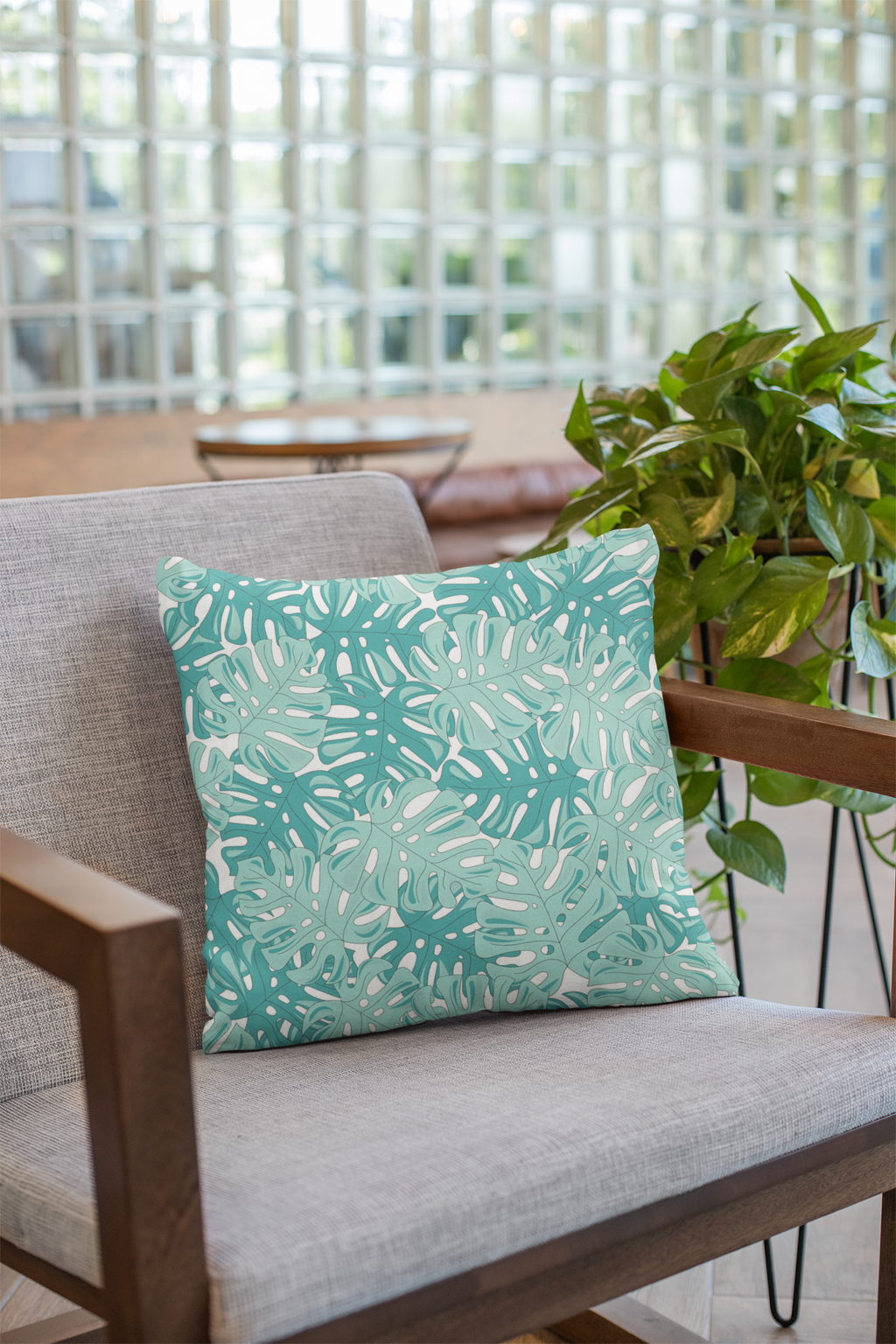 Digital printed cushion cover #34 from Myyra Jaipur
