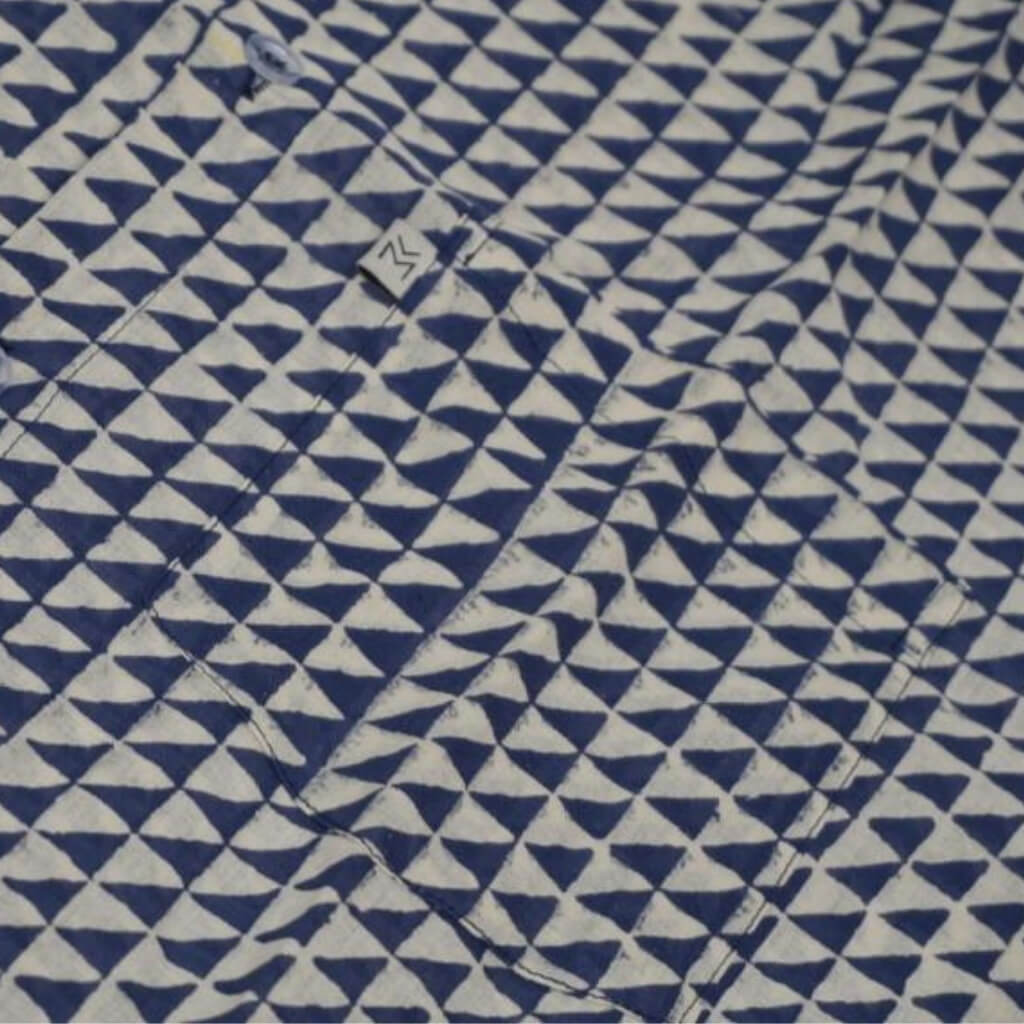 Block Printed Full Sleeve Shirt Pure Cotton