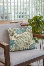 Pair of digital printed cushion covers #38 styled view | Myyra Jaipur