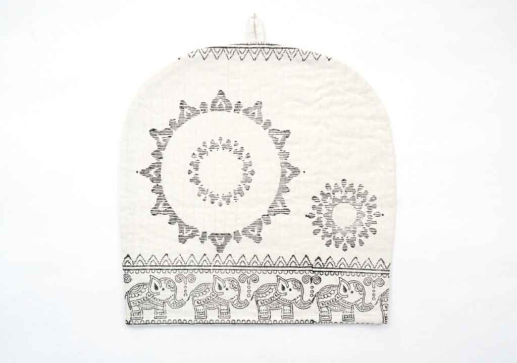 Tea Cosy Hand Block Printed Cotton