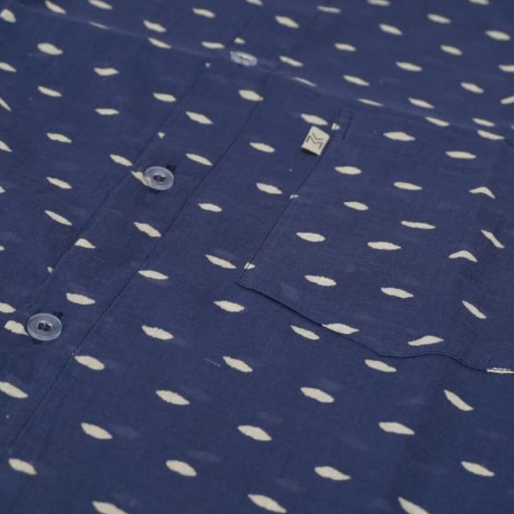 Block Printed Full Sleeve Shirt Pure Cotton