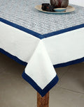 Hand block printed organic cotton table cover | Myyra Jaipur