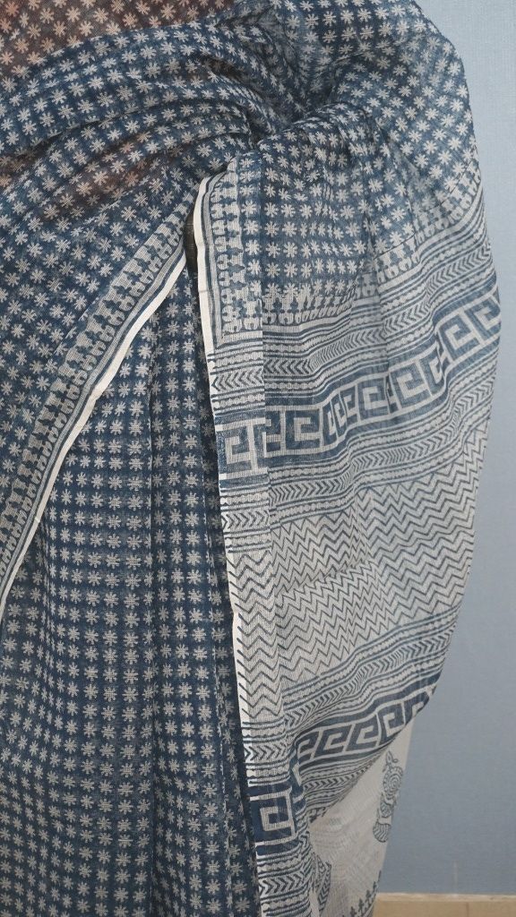 Saree Hand Block Printed Cotton