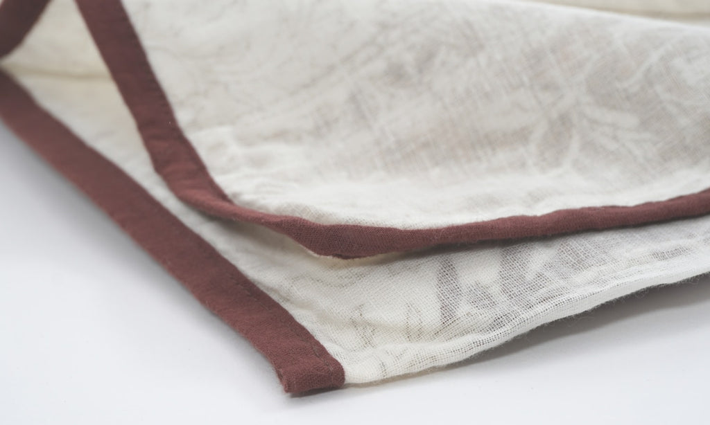 Dohar (lightweight cotton quilt) styled view from Myyra Jaipur