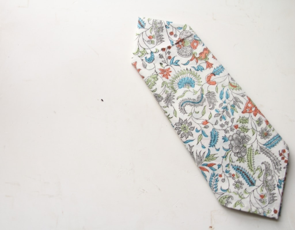 Hand Block Printed Cotton Handkerchief