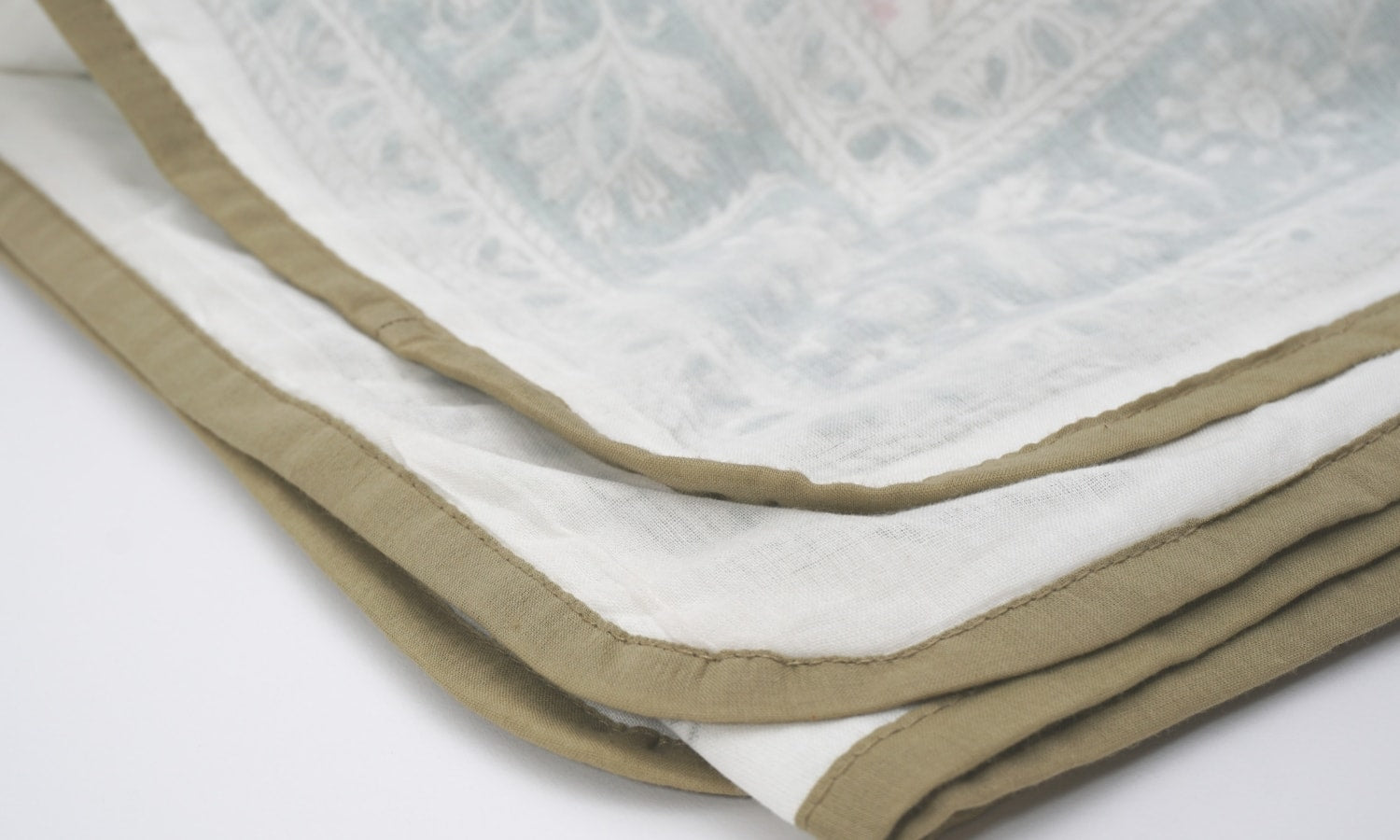 Dohar (lightweight cotton quilt) styled view from Myyra Jaipur