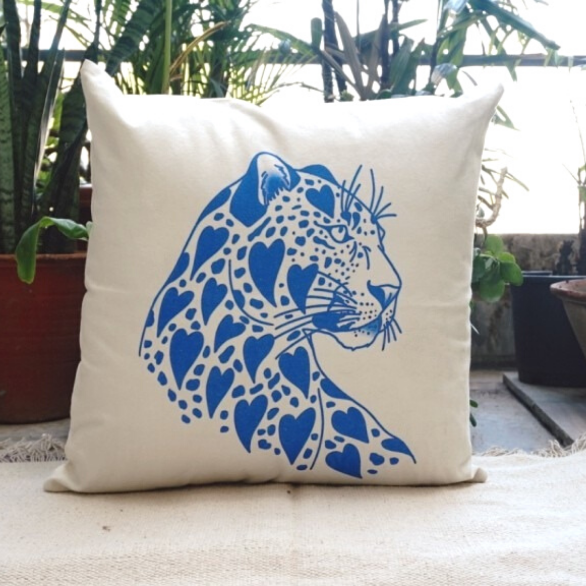 Digital printed cushion cover #02 from Myyra Jaipur