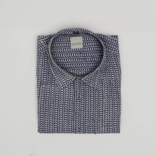 Block Printed Full Sleeve Shirt Pure Cotton