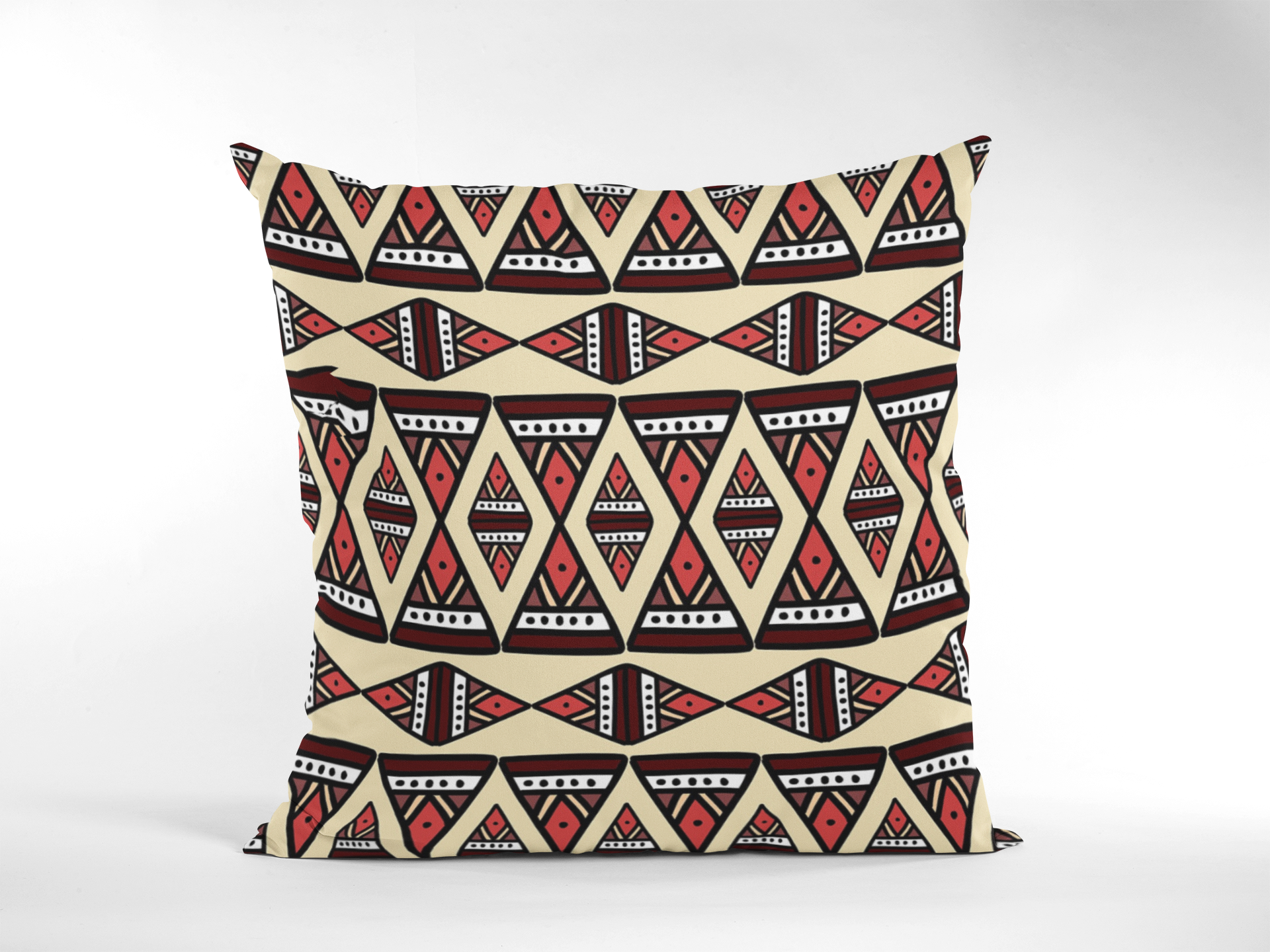 Lifestyle view of digital printed cushion cover #40 | Myyra Jaipur