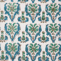 Hand block printed organic cotton fabric yardage from Myyra Jaipur