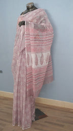 Saree Hand Block Printed Cotton