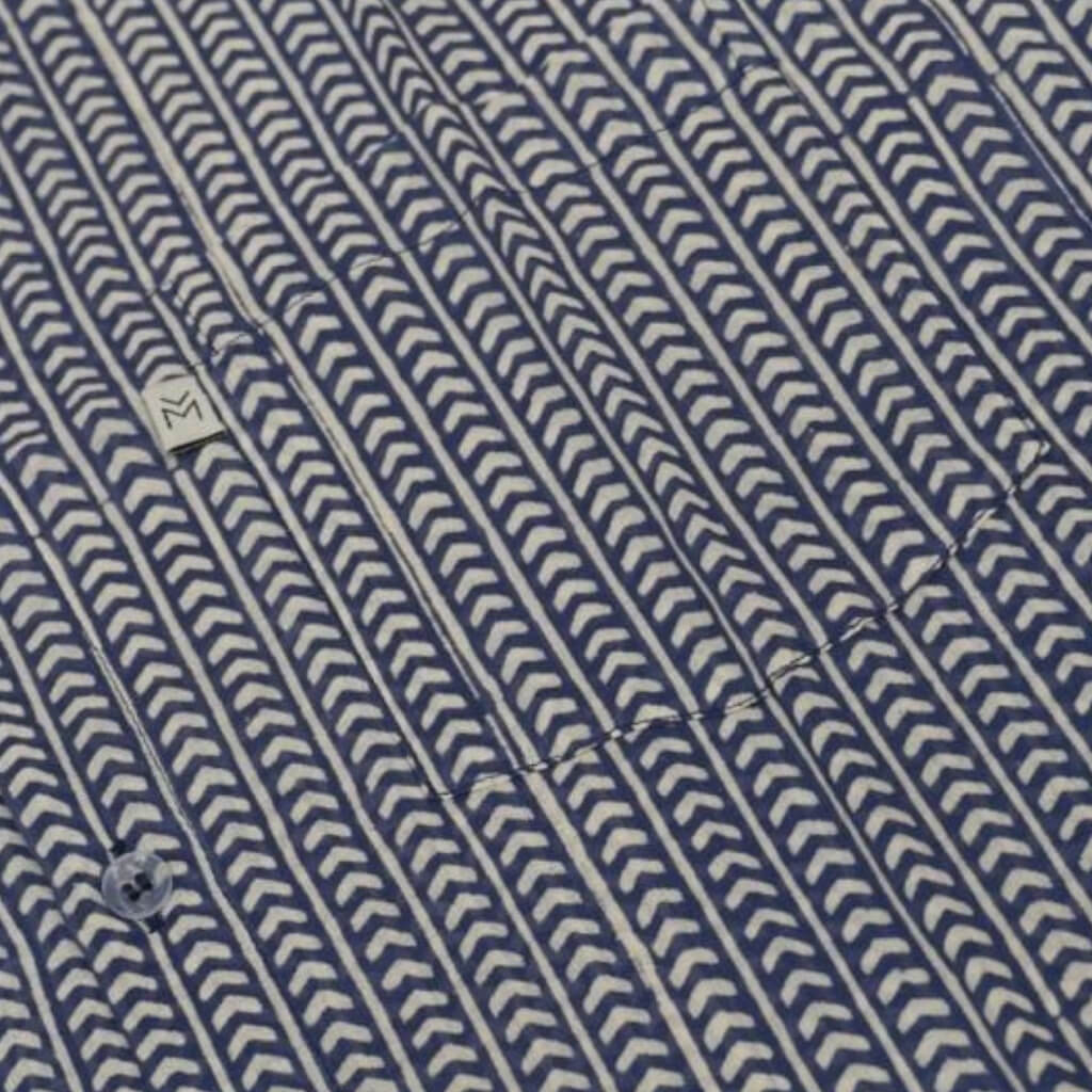Block Printed Full Sleeve Shirt Pure Cotton