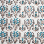 Hand block printed organic cotton fabric yardage from Myyra Jaipur