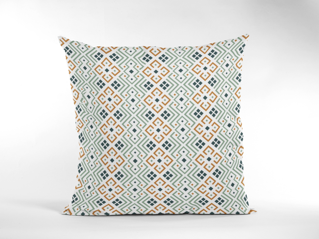 Lifestyle view of digital printed cushion cover #44 | Myyra Jaipur