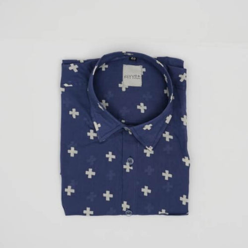 Block Printed Full Sleeve Shirt Pure Cotton