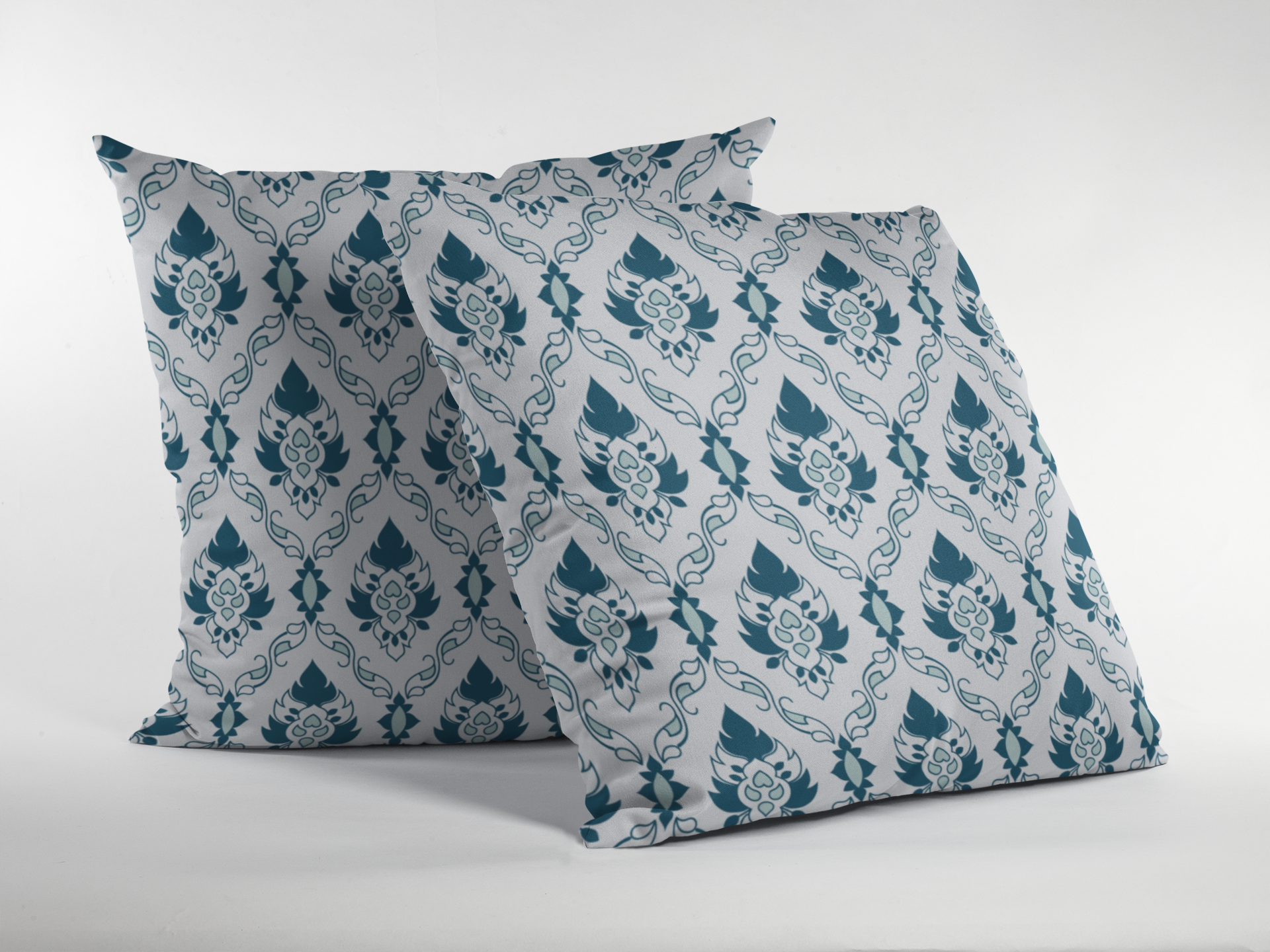 Close-up of digital print on cushion cover #42 | Myyra Jaipur
