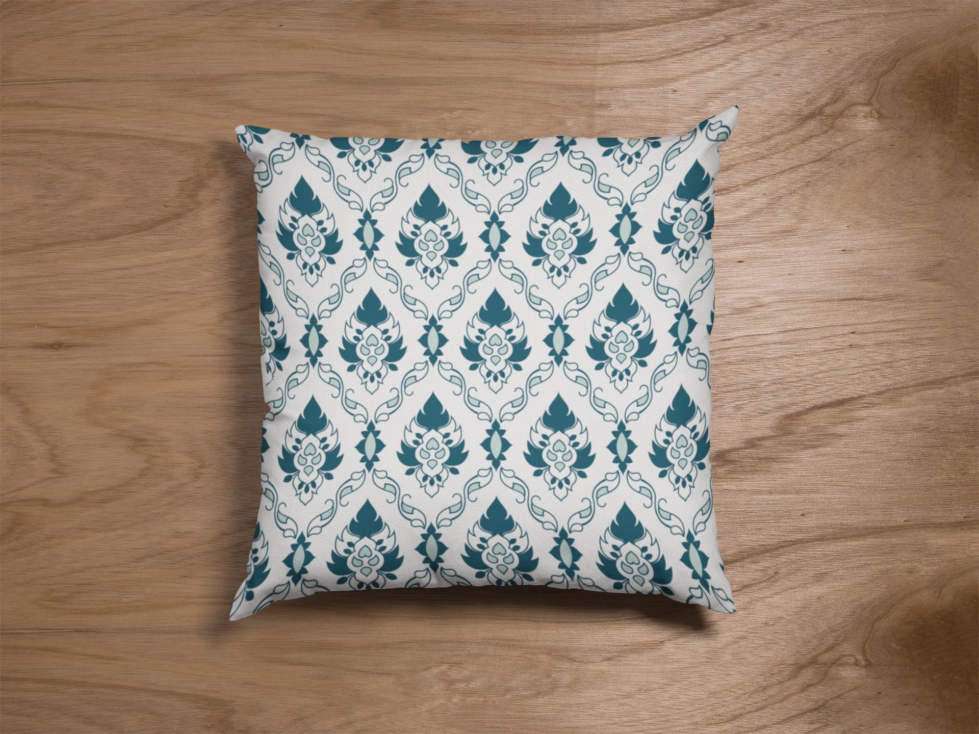 Lifestyle view of digital printed cushion cover #42 | Myyra Jaipur