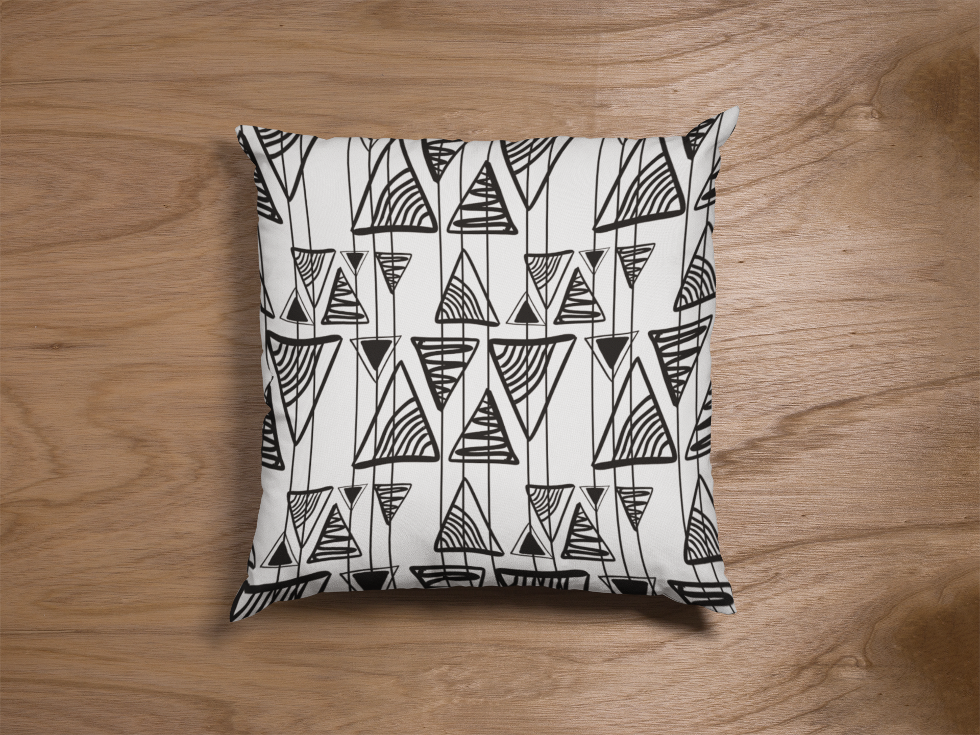 Close-up of digital print on cushion cover #46 | Myyra Jaipur