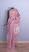Saree Hand Block Printed Cotton