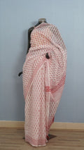 Saree Hand Block Printed Cotton