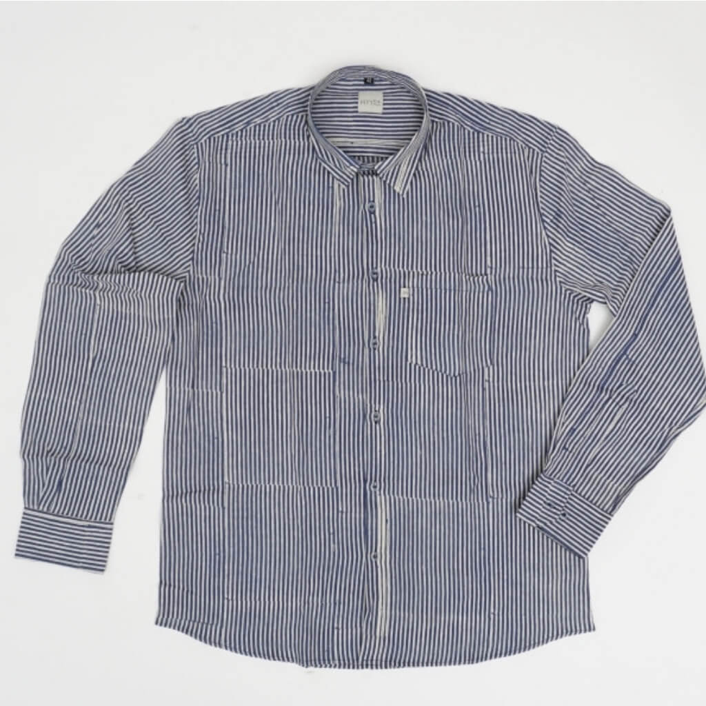 Block Printed Full Sleeve Shirt Pure Cotton