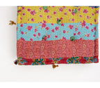 Floor cushion styled view from Myyra Jaipur