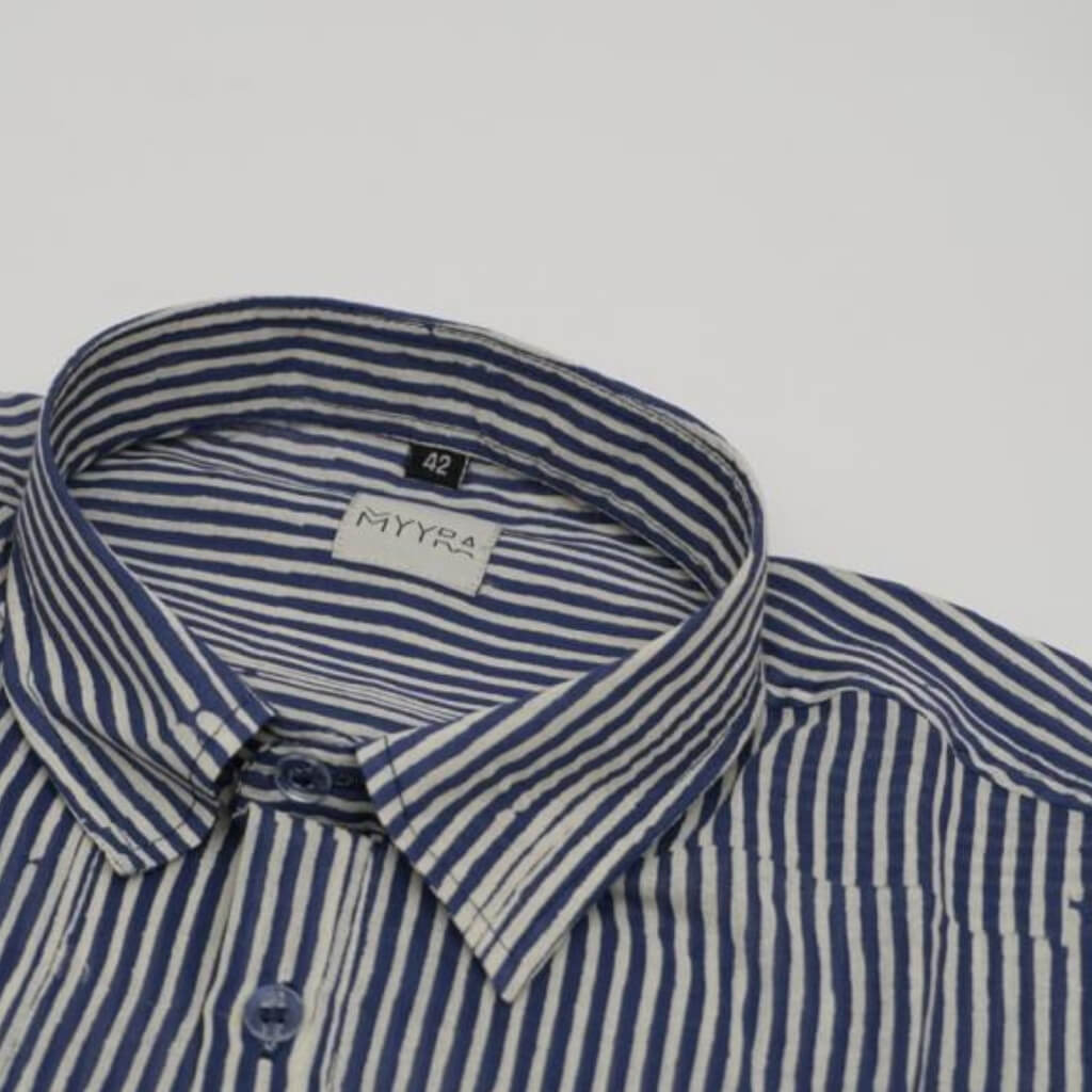 Block Printed Full Sleeve Shirt Pure Cotton