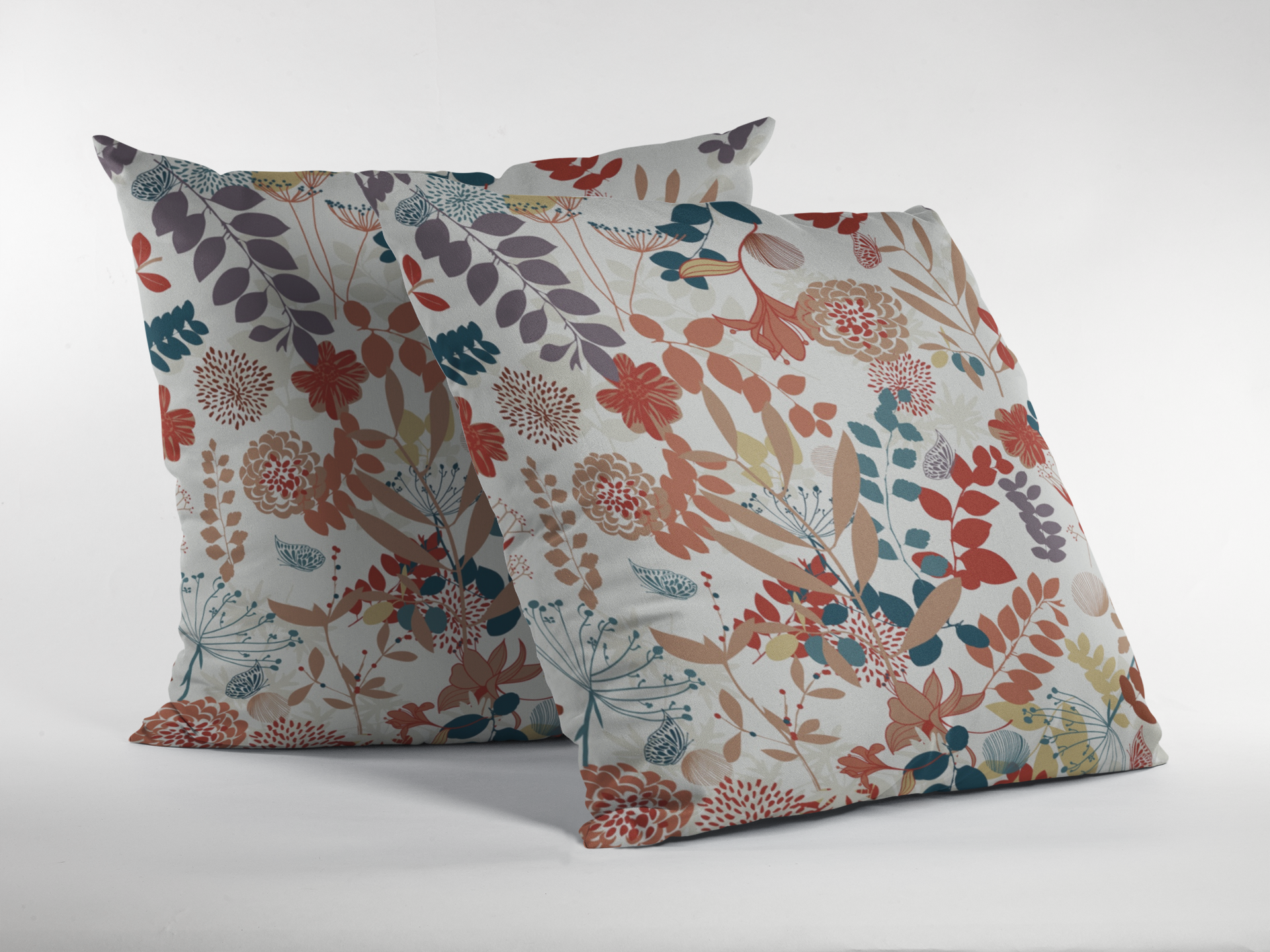 Lifestyle view of digital printed cushion cover #49 | Myyra Jaipur