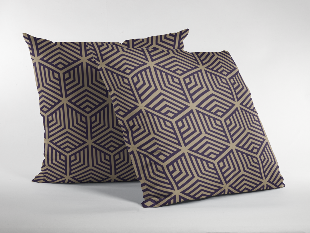 Close-up of digital print on cushion cover #50 | Myyra Jaipur