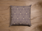 Pair of digital printed cushion covers #50 styled view | Myyra Jaipur