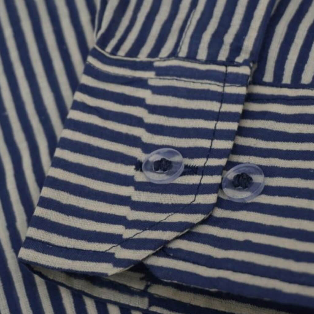 Block Printed Full Sleeve Shirt Pure Cotton