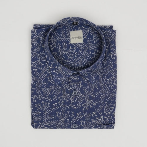 Block Printed Full Sleeve Shirt Pure Cotton
