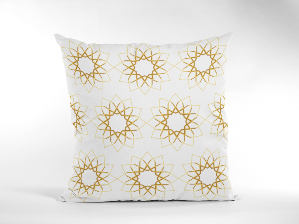 Close-up of digital print on cushion cover #52 | Myyra Jaipur