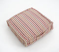 Hand block printed organic cotton floor cushion | Myyra Jaipur