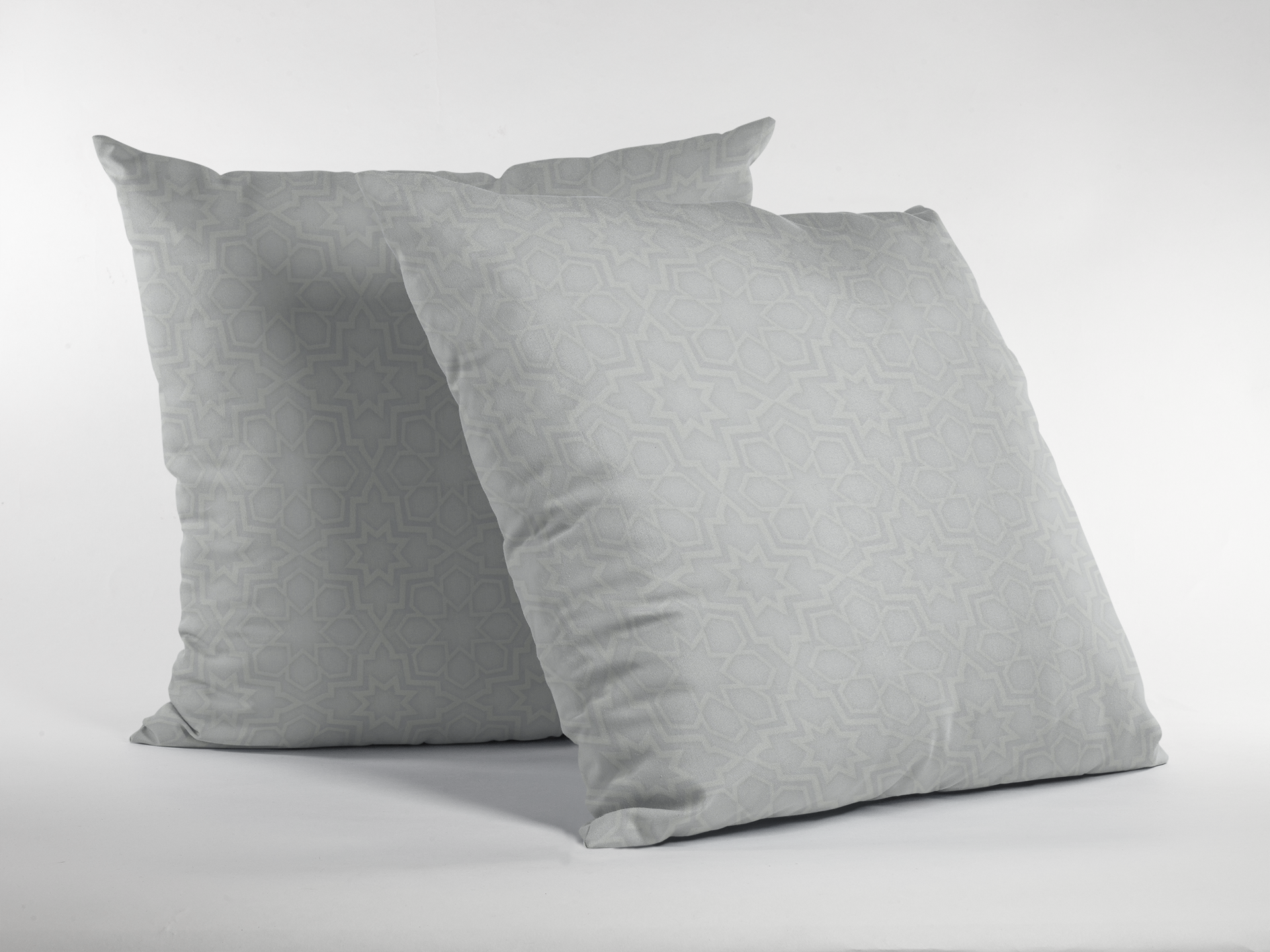 Pair of digital printed cushion covers #54 styled view | Myyra Jaipur