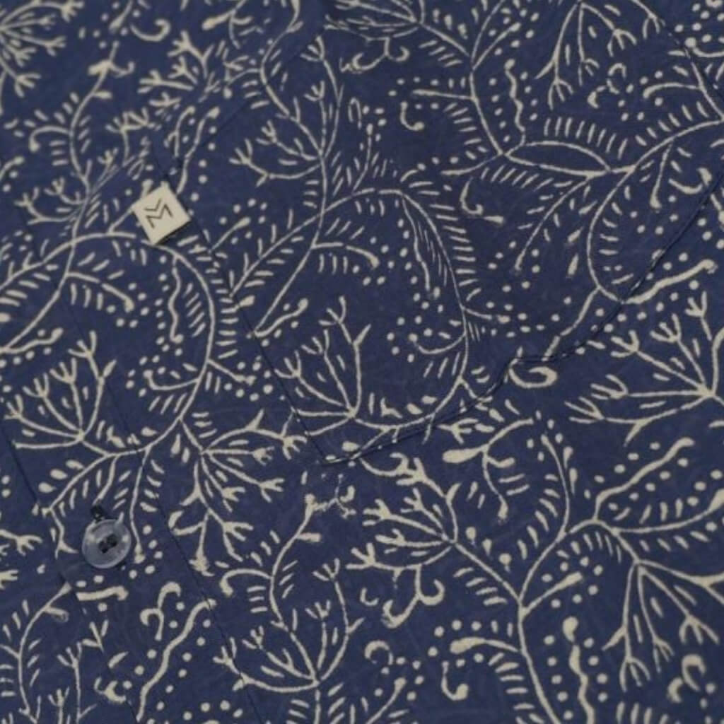 Block Printed Full Sleeve Shirt Pure Cotton