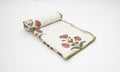 Hand block printed organic cotton dohar (lightweight cotton quilt) | Myyra Jaipur