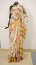 Saree Hand Block Printed Cotton