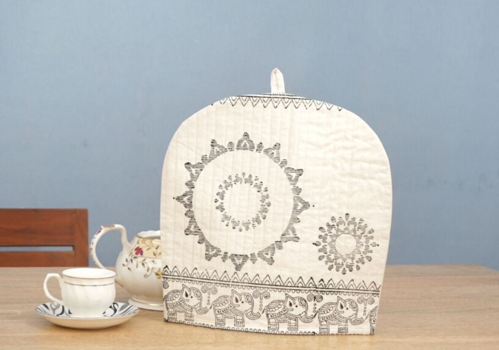 Tea Cosy Hand Block Printed Cotton