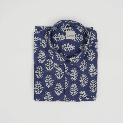 Block Printed Full Sleeve Shirt Pure Cotton
