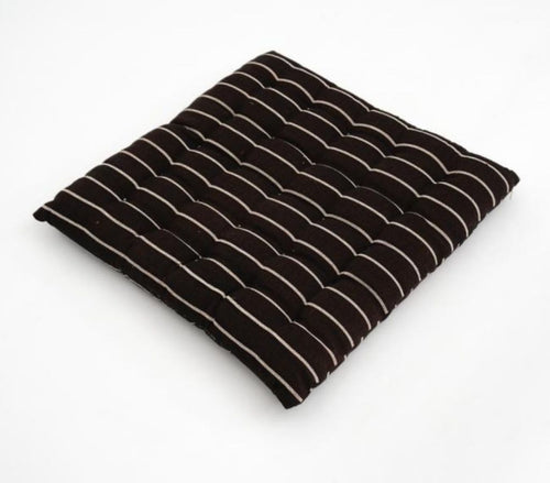 Hand block printed organic cotton floor cushion | Myyra Jaipur