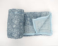 Hand block printed organic cotton quilt from Jaipur | Myyra