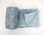 Hand block printed organic cotton quilt from Jaipur | Myyra
