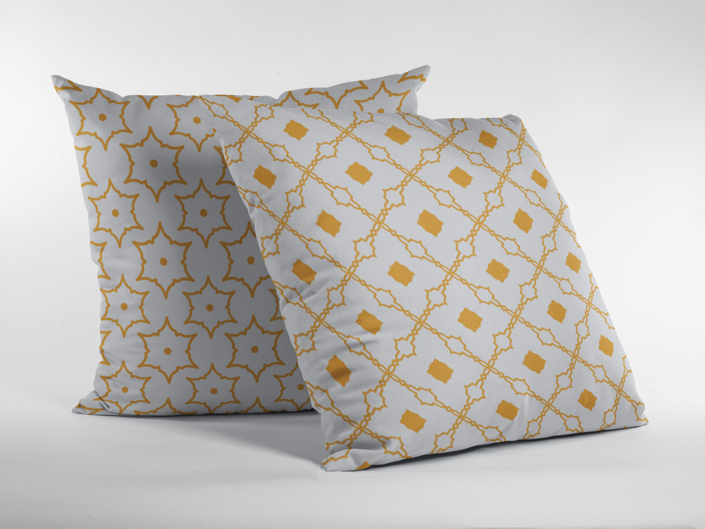Close-up of digital print on cushion cover #58 | Myyra Jaipur