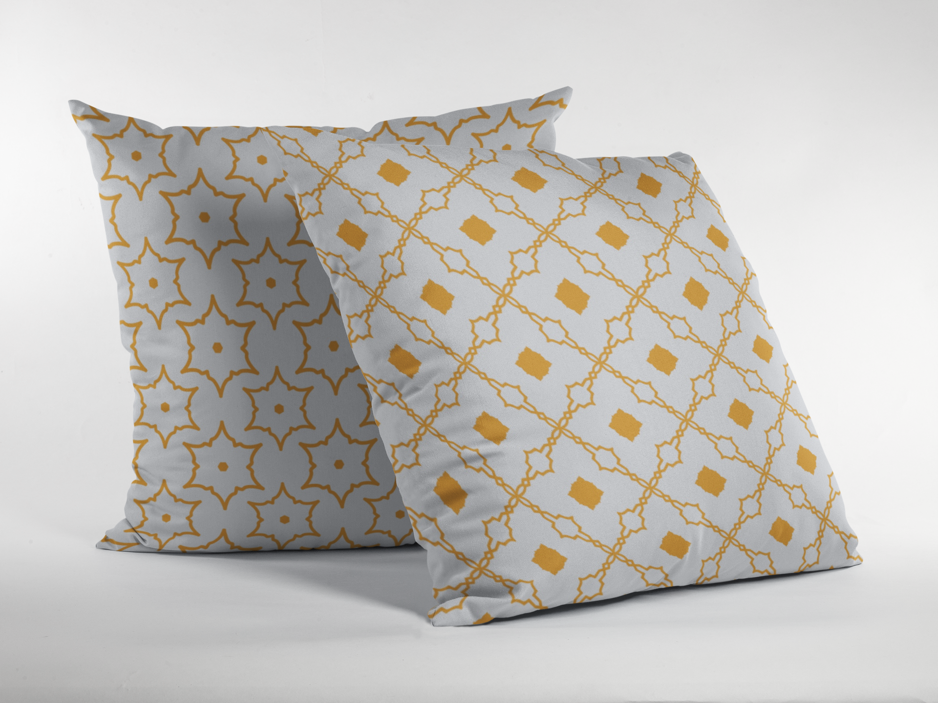 Close-up of digital print on cushion cover #58 | Myyra Jaipur